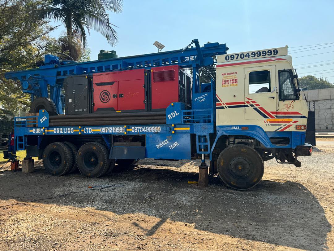 Ruby Drilling rig at work